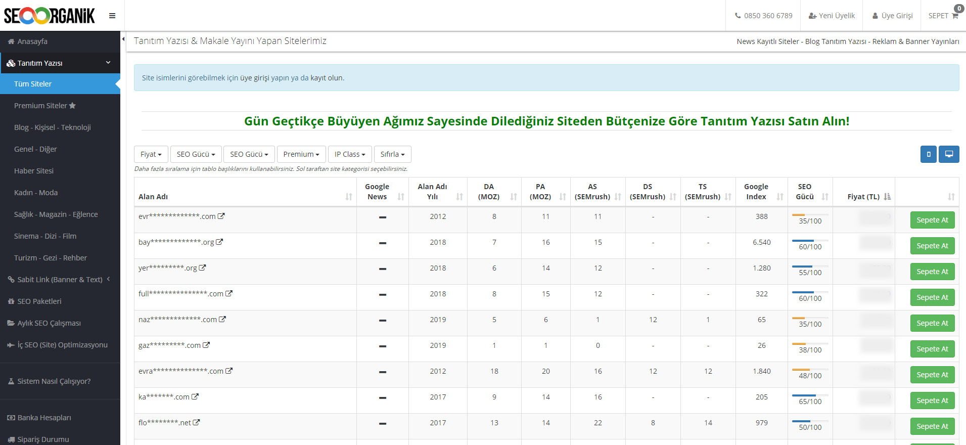 tanıtım yazısı sistemimiz